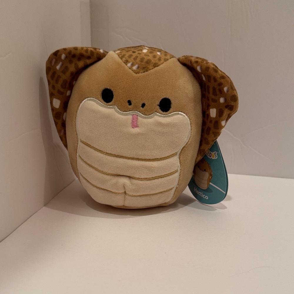 Squishmallows Tan and Cream Plush Pet Toy